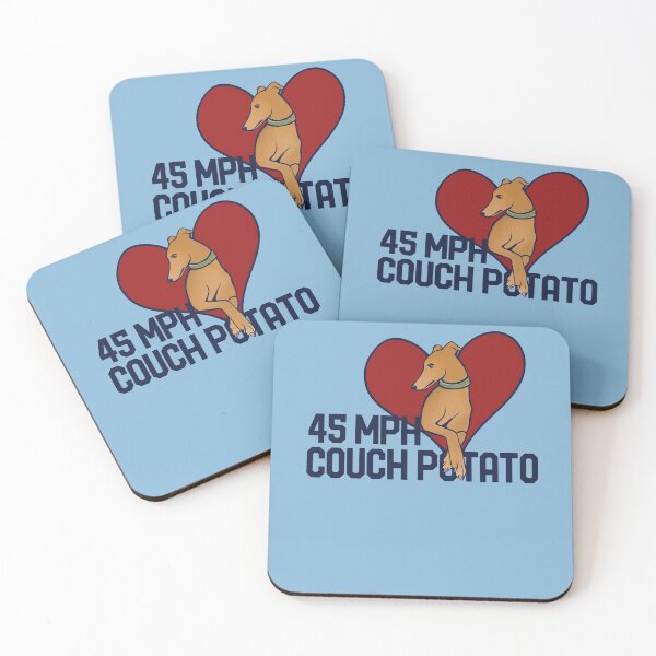 Item preview, 45 MPH Couch Potato Greyhound designed and sold by FrictionMaxxing.