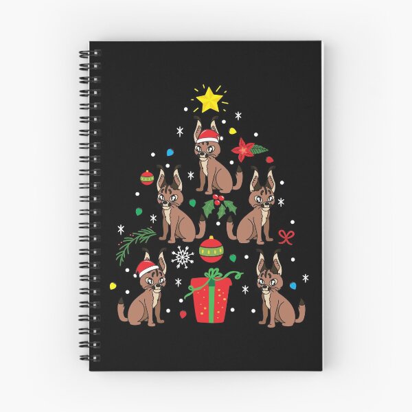 Item preview, Caracal Christmas Ornament Tree designed and sold by rafaeltto.