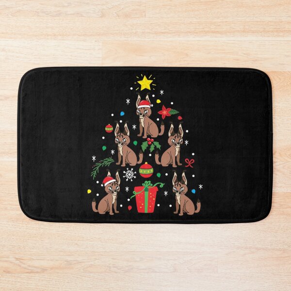 Item preview, Caracal Christmas Ornament Tree designed and sold by rafaeltto.