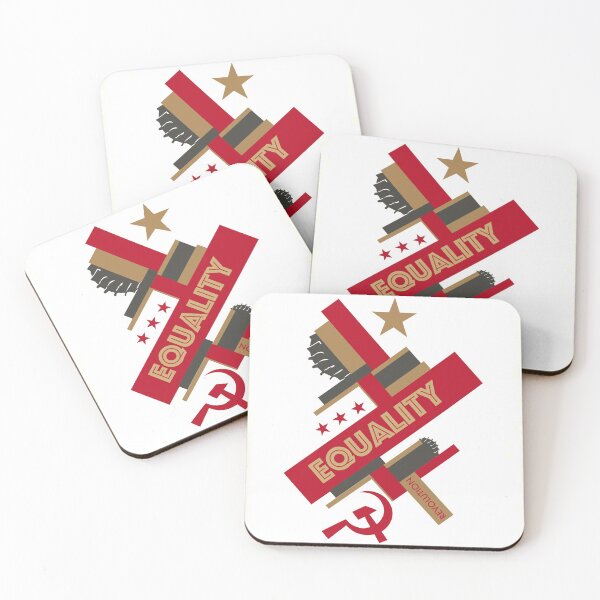 Item preview, Equality Vintage Soviet Art designed and sold by Elenia Design.