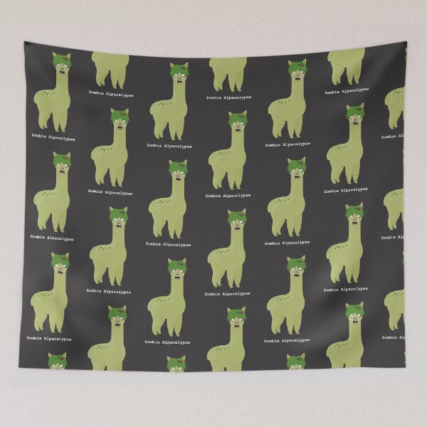 Item preview, Zombie Alpacalypse designed and sold by Bethcentral Designs.