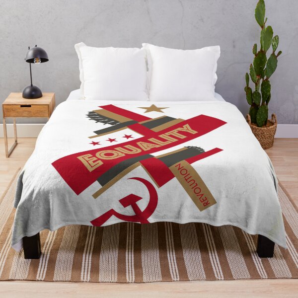 Item preview, Equality Vintage Soviet Art designed and sold by Elenia Design.