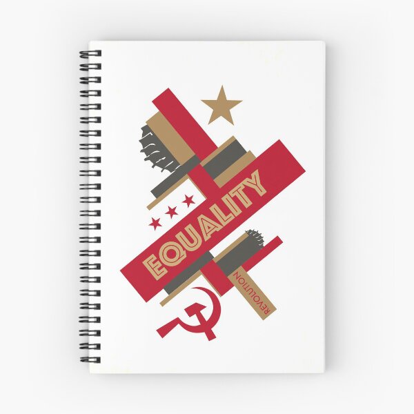 Item preview, Equality Vintage Soviet Art designed and sold by Elenia Design.