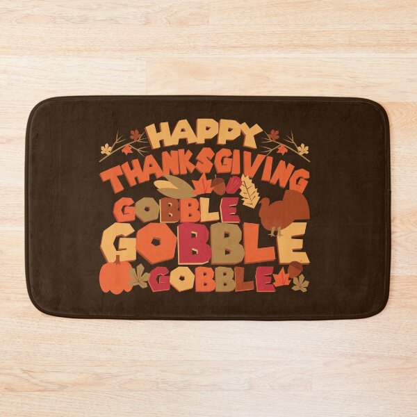 Item preview, Happy Thanksgiving - Gobble Gobble Gobble designed and sold by Bethcentral Designs.