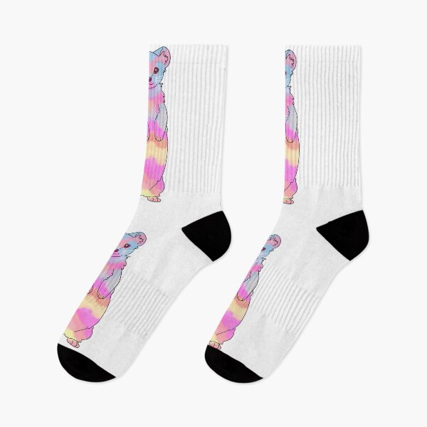 Item preview, Pastel Rainbow Ferret designed and sold by Kelsey Shuck.