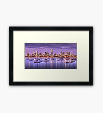 St. Kilda Harbour Framed Print