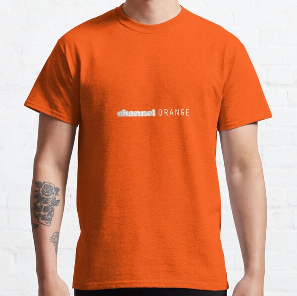 orange t shirt