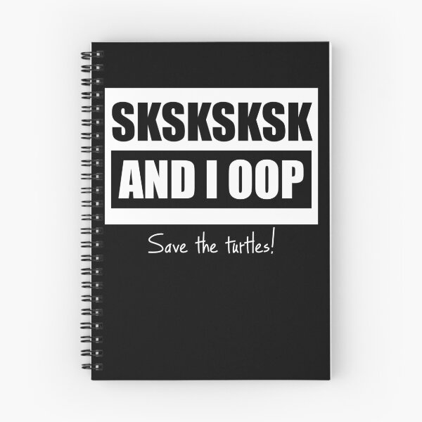 Item preview, Save The Turtles Sksksksk And I Oop Internet Meme Simple Basic Girl Gift designed and sold by theshirtinator.