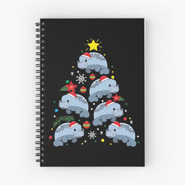 Item preview, Manatee Christmas Ornament Tree designed and sold by rafaeltto.