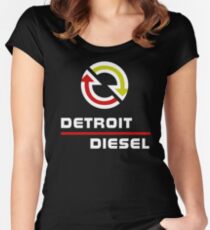 Detroit Diesel Women's Fitted Scoop T-Shirt