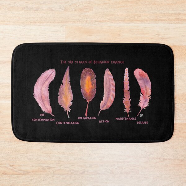 Item preview, The Behavior Change Stages - Easy as Feathers! designed and sold by Andreea Dumez.