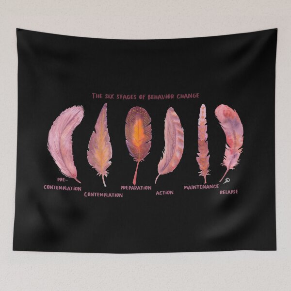 Item preview, The Behavior Change Stages - Easy as Feathers! designed and sold by Andreea Dumez.
