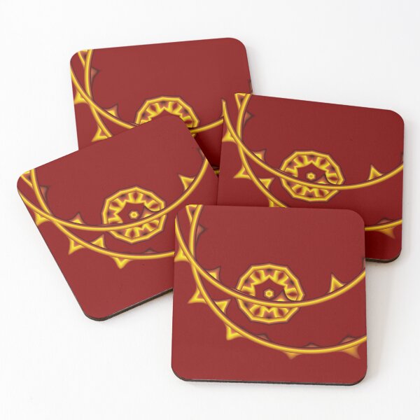 Item preview, A yellow wheel on red designed and sold by Tiia Vissak.