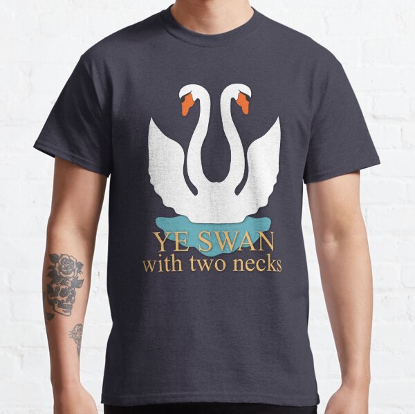 The Swan With 2 Necks Classic T-Shirt