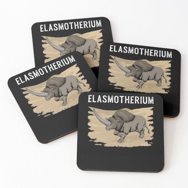 Item preview, Elasmotherium Tshirt Extinct Rhinoceros Piacenzian Sibiricum designed and sold by DSWShirts.