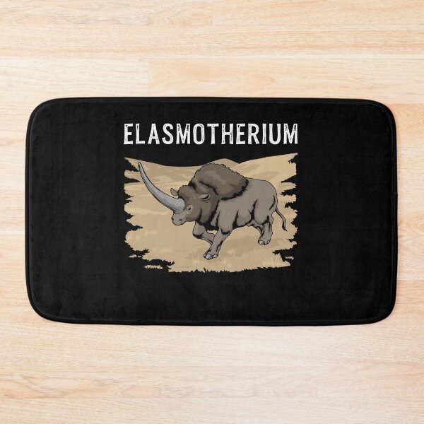 Item preview, Elasmotherium Tshirt Extinct Rhinoceros Piacenzian Sibiricum designed and sold by DSWShirts.