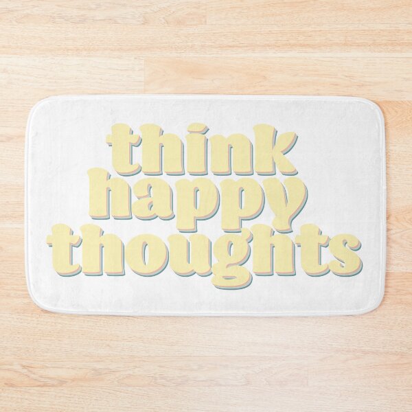 Item preview, think happy thoughts designed and sold by karapos23.