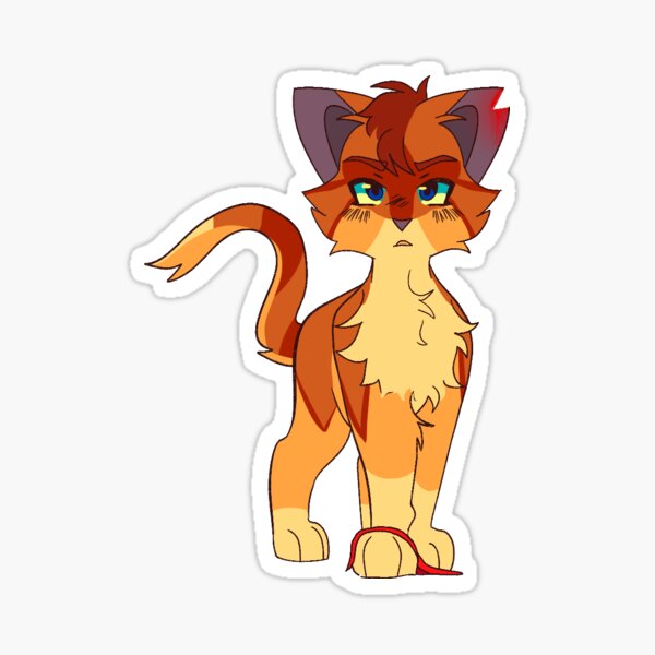 [WARRIOR CATS] Rusty Sticker