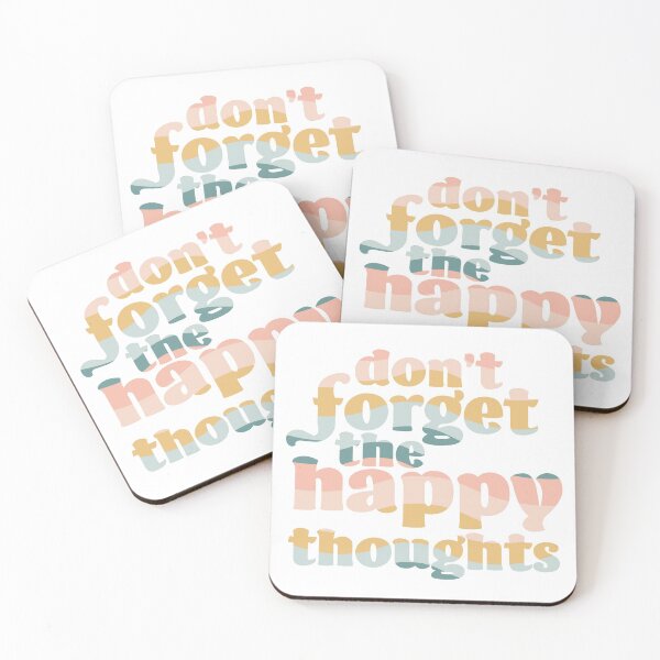 Item preview, Don't Forget the Happy Thoughts designed and sold by karapos23.