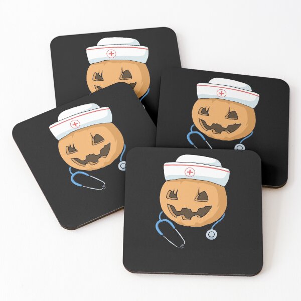 Item preview, Halloween Nurse Tshirt Squad Pumpkin RN Graduate Night Shift designed and sold by DSWShirts.