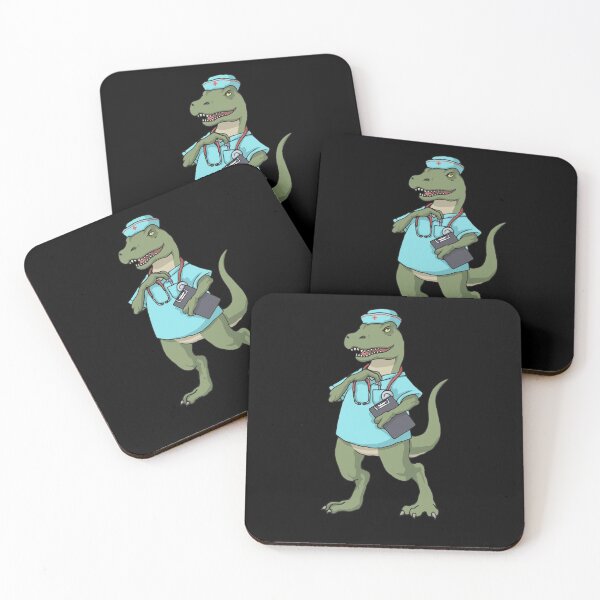 Item preview, Dinosaur Nurse Tshirt T-Rex Squad RN Nurse Graduation Gift T-Shirt designed and sold by DSWShirts.
