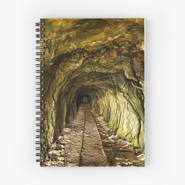 Item preview, Tunnel in disused mine with rails designed and sold by Andy Chisholm.