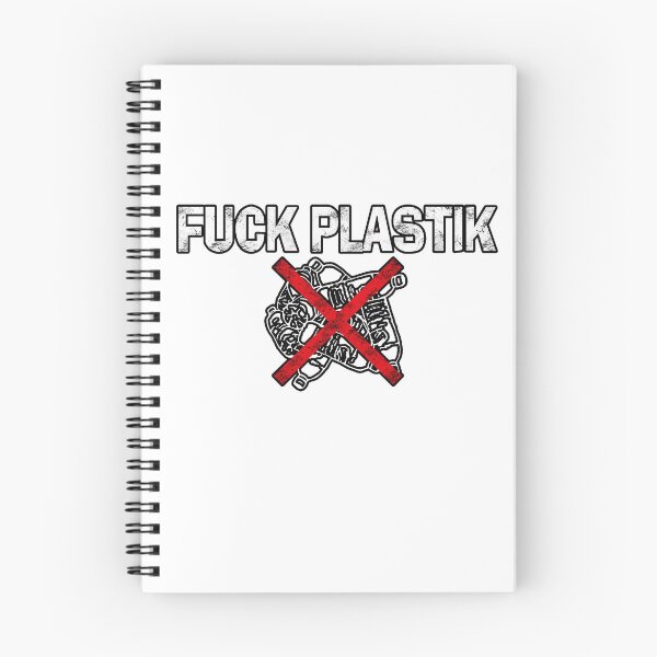 Item preview, Fuck plastic, garbage designed and sold by BernhArt.