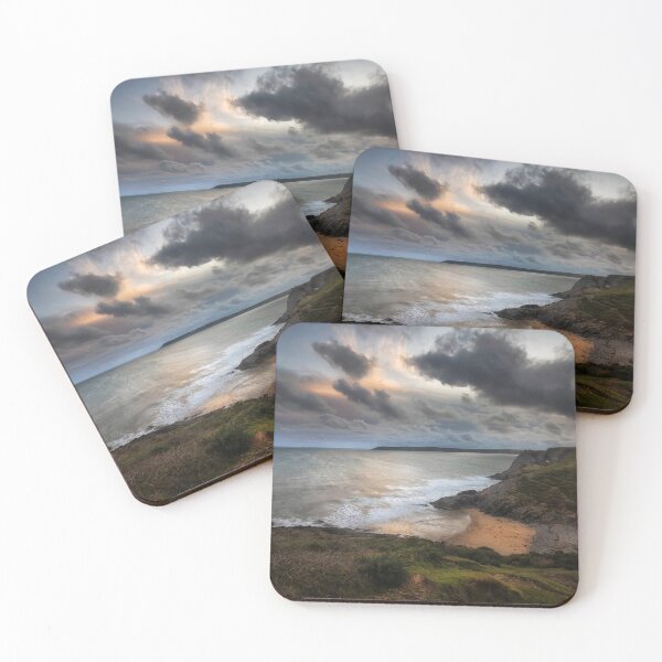 Item preview, Pobbles Bay and Three Cliffs designed and sold by Leighton Collins.
