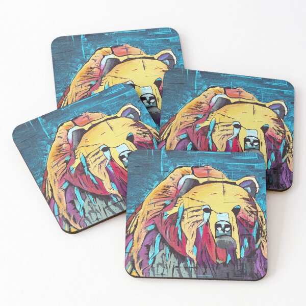 Item preview, Abstract Grizzly Bear designed and sold by Shamar Irwin.