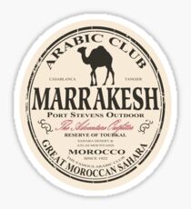 Marrakesh camel Sticker