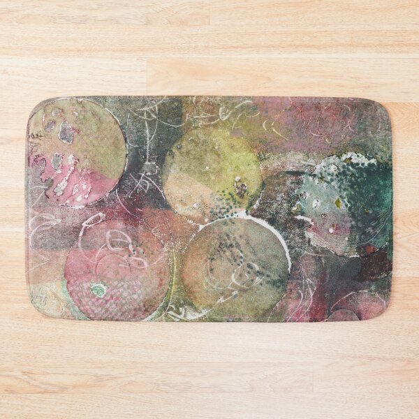 Item preview, Abstract Monotype Printmaking Design No.3- Pink Coral designed and sold by danielliamgill.