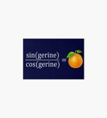 Tan (Reine) Mathe Galeriedruck