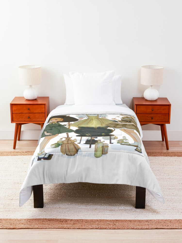 Alternate view of vintage witches ii Comforter