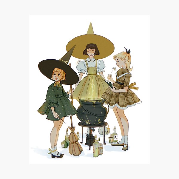 Item preview, vintage witches ii designed and sold by Tasia M S.