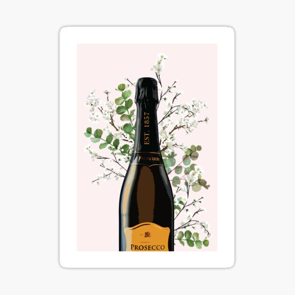 Item preview, Prosecco Artwork designed and sold by Naomillustrates.