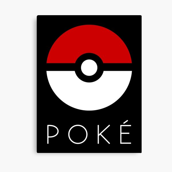 Pokeball Canvas Prints Redbubble