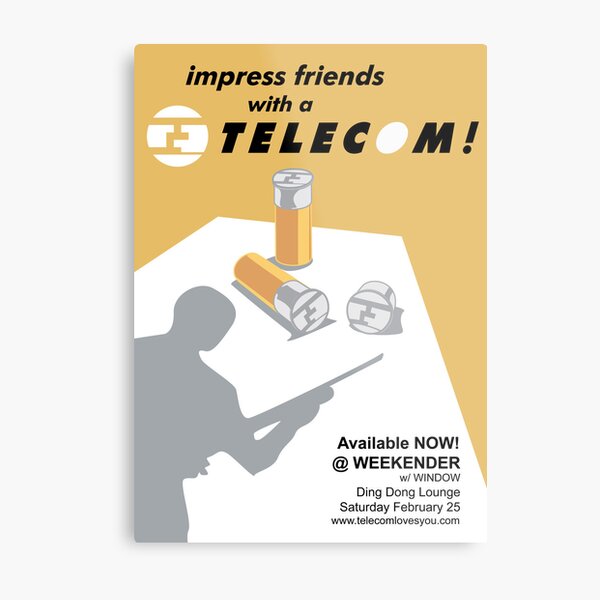 Telecom at Weekender 2006 02 25 Metal Print