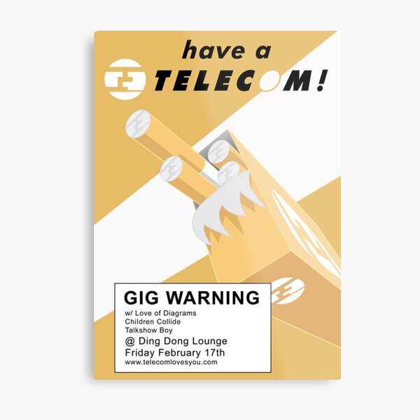 Telecom at Ding Dong 2006 02 17 Metal Print