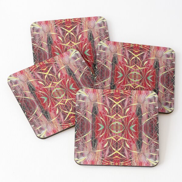 Item preview, Abstract geometric design kaleidoscopic with bright strong colors designed and sold by CorinnaMariaArt.