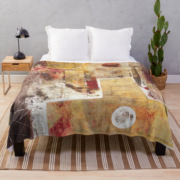 Item preview, Abstract Monotype Printmaking Design No. 18 - Desert Patina designed and sold by danielliamgill.