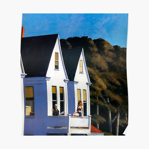 Second Story Sunlight-Edward Hopper Poster