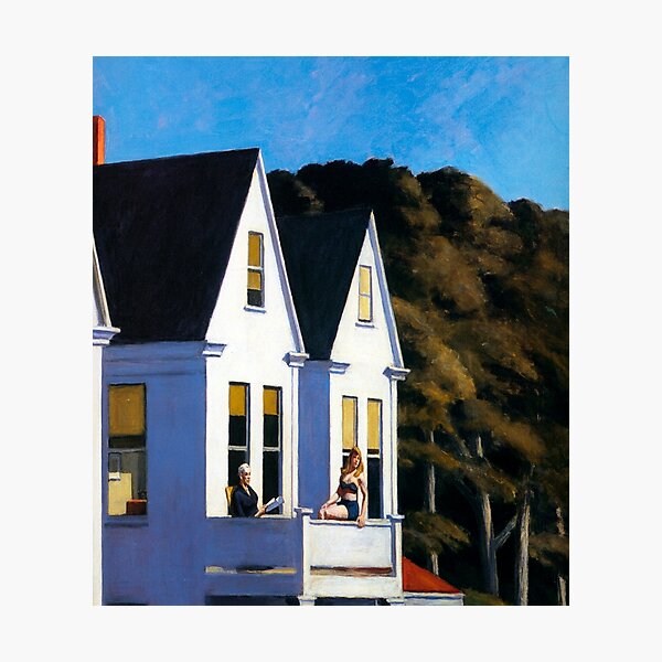 Second Story Sunlight-Edward Hopper Photographic Print