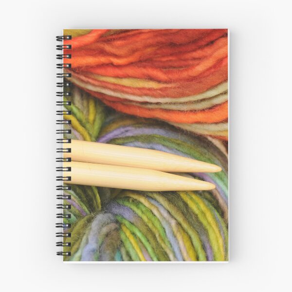 Item preview, yarn and knitting needles designed and sold by Ilze Lucero.