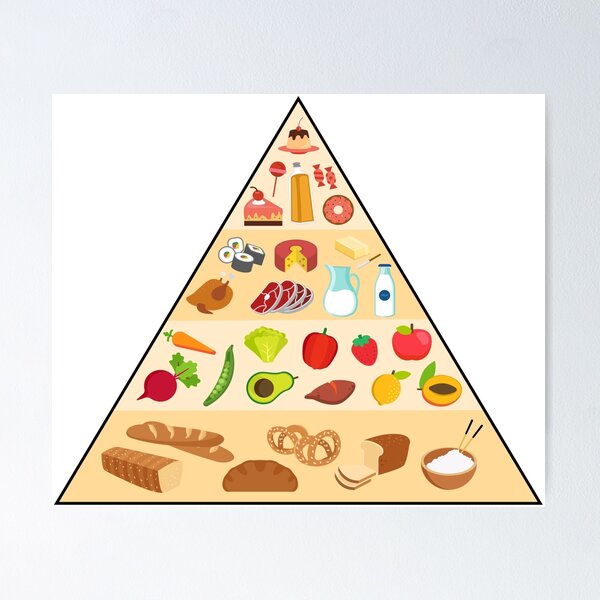 Easy Food Pyramid Diagram | Food Pyramid Chart Drawing For school project |  Balance Diet Chart | Kid [Video] | Food pyramid, Pyramid school project,  School projects