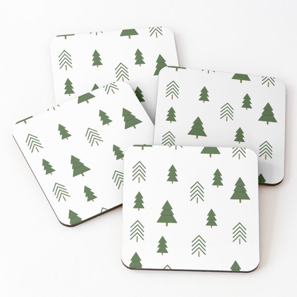 Item preview, Pretty Green Pine Tree Pattern designed and sold by elmma design.