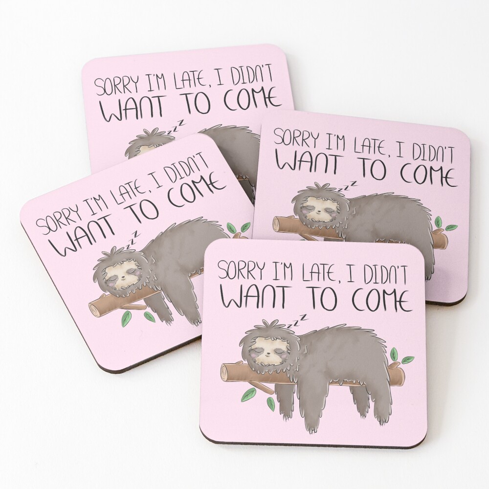 Item preview, Coasters (Set of 4) designed and sold by InkItOut.