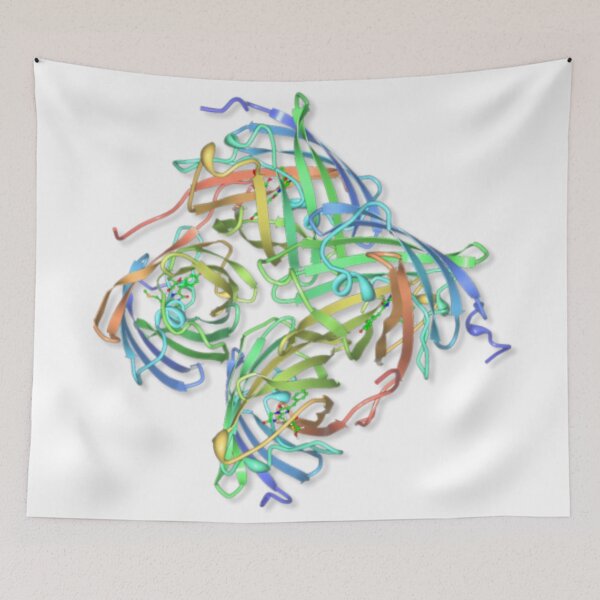 Item preview, Crystal Structure of Protein Molecule  designed and sold by Kittyworks.