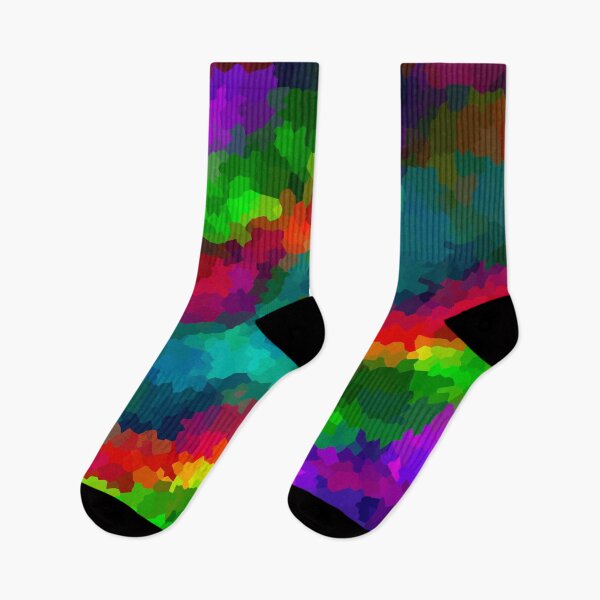 Item preview, Bold Tie-Dye Stained Glass Pattern designed and sold by hamsters.