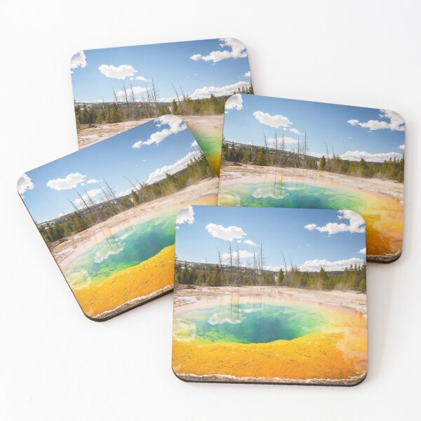 Item preview, YELLOWSTONE NATIONAL PARK MORNING GLORY POOL designed and sold by LandscapeArtCP.