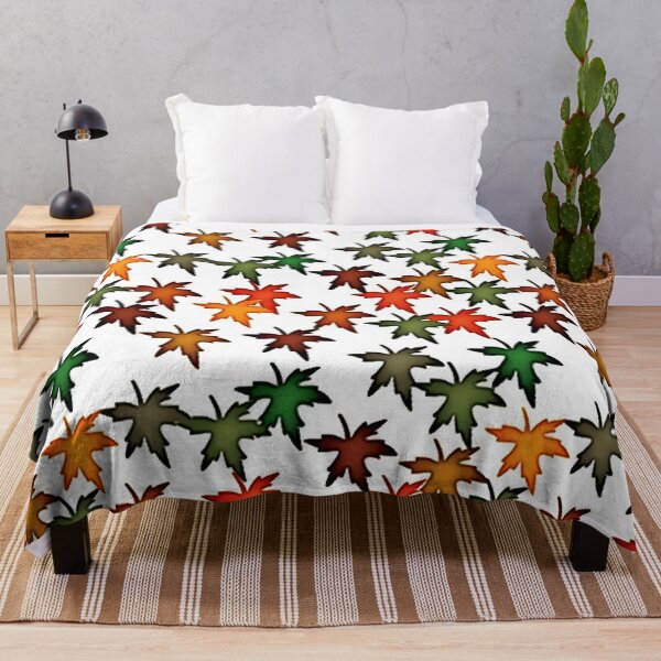Item preview, Fall Leaves Pattern designed and sold by Poetic Patterns Studio.